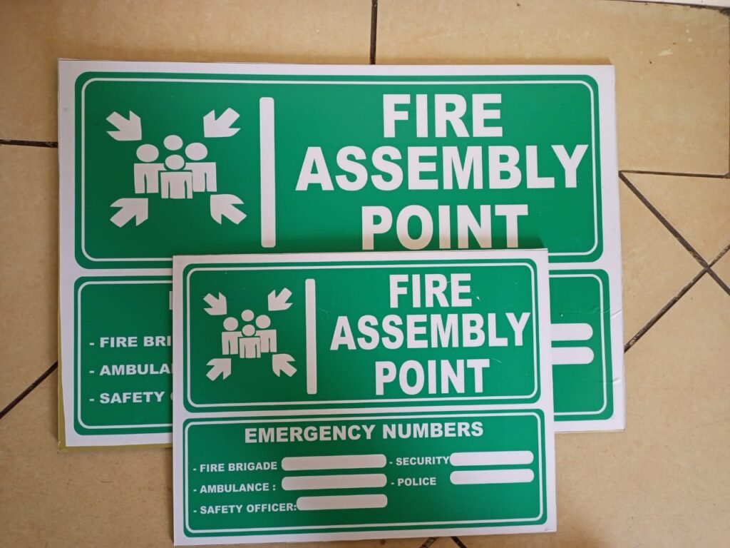 A2 Assembly Point Signage | Nairobi Safety Shop