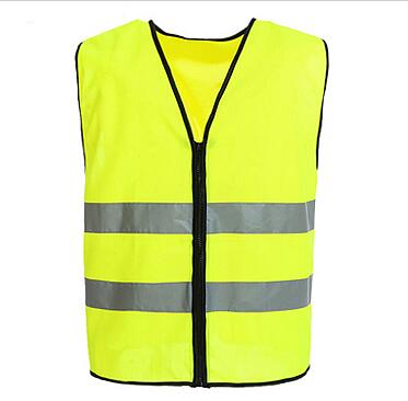 Reflector Jacket with a zip