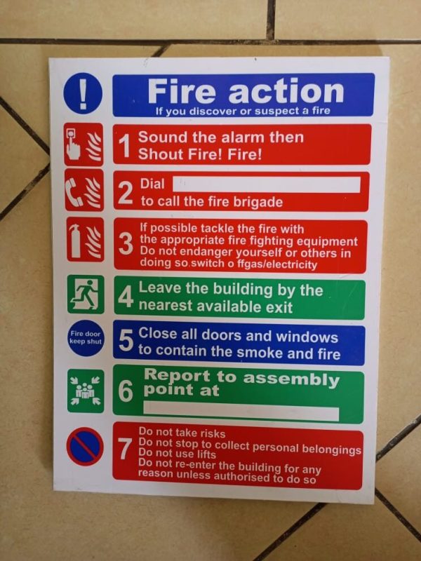 FIRE ACTION PLAN