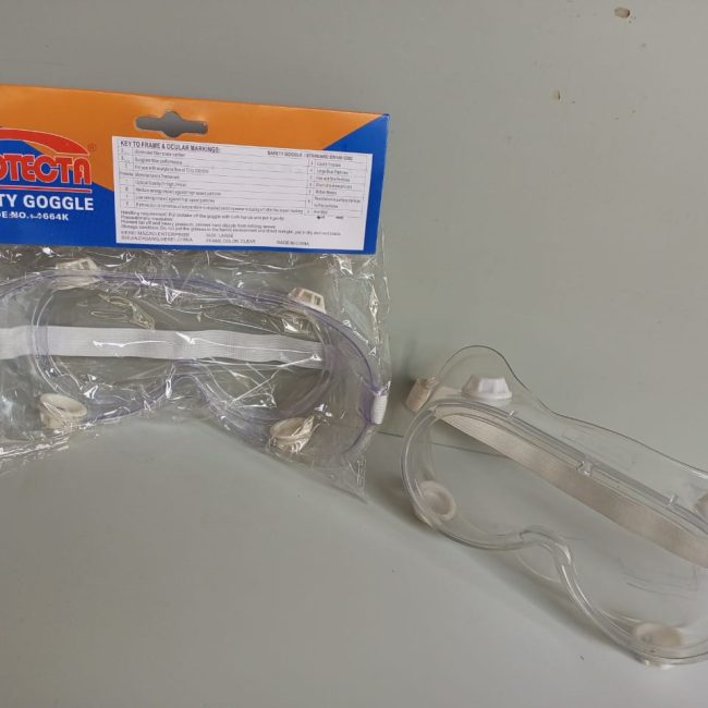 PROTECTA CHEMICAL SAFETY GOGGLES