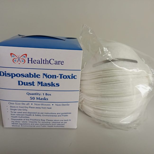 Disposable Healthcare Non Toxic Dust Mask