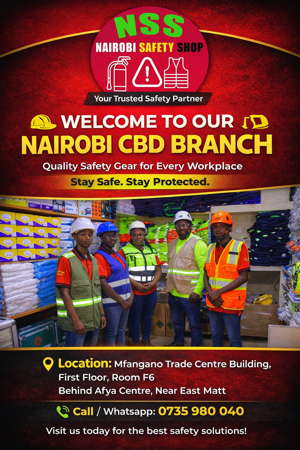 Best Safety Equipment Supplier in Kenya & East Africa – Nairobi Safety Shop