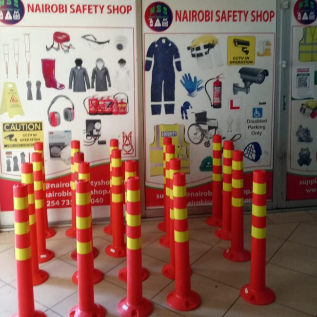 PU Pole Safety Delineator Posts | Nairobi Safety Shop