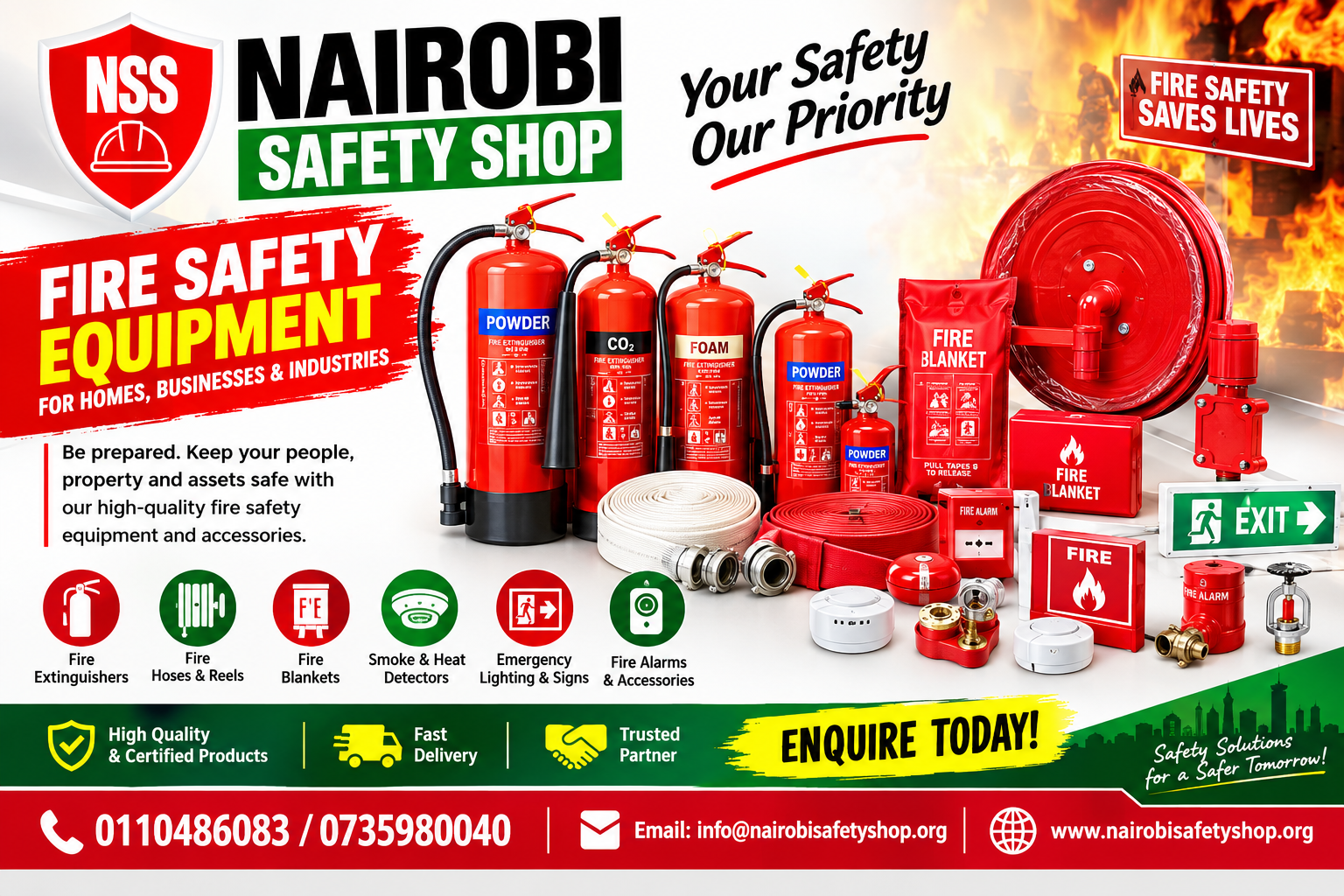 Fire Safety Equipment in Kenya | Nairobi Safety Shop
