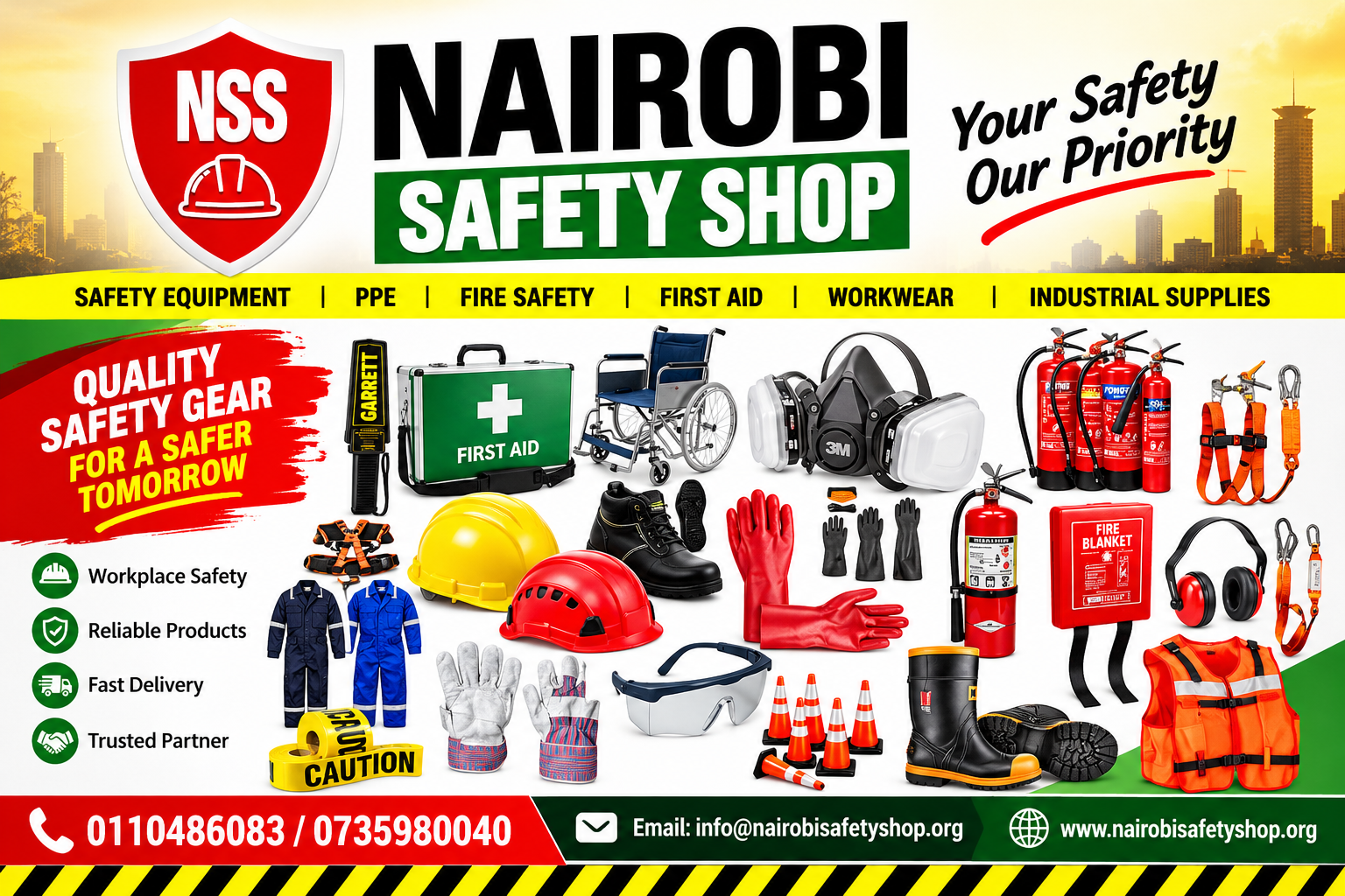Nairobi Safety Shop | PPE & Safety Equipment in Kenya