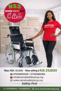 Reclining Wheelchair with Commode