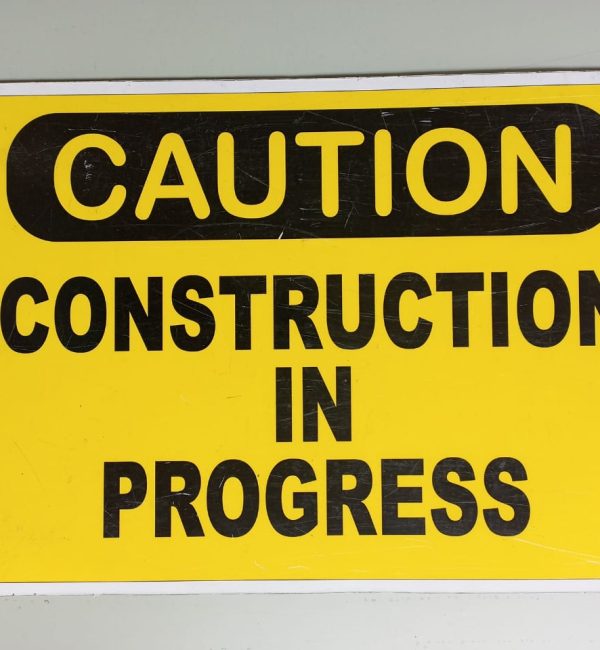 A1 Size Construction In Progress