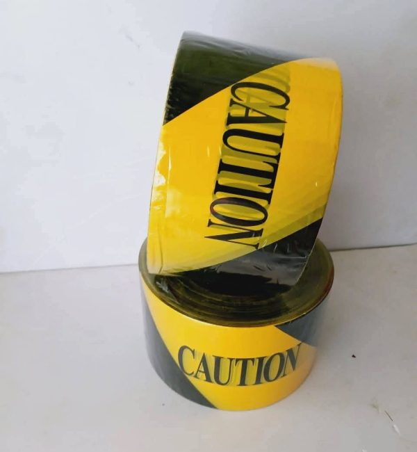 Barricade/Caution Tapes 3" Yellow/ Black