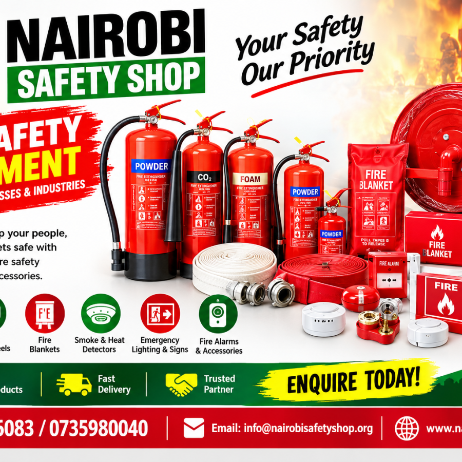 Fire Safety Equipment in Kenya | Nairobi Safety Shop