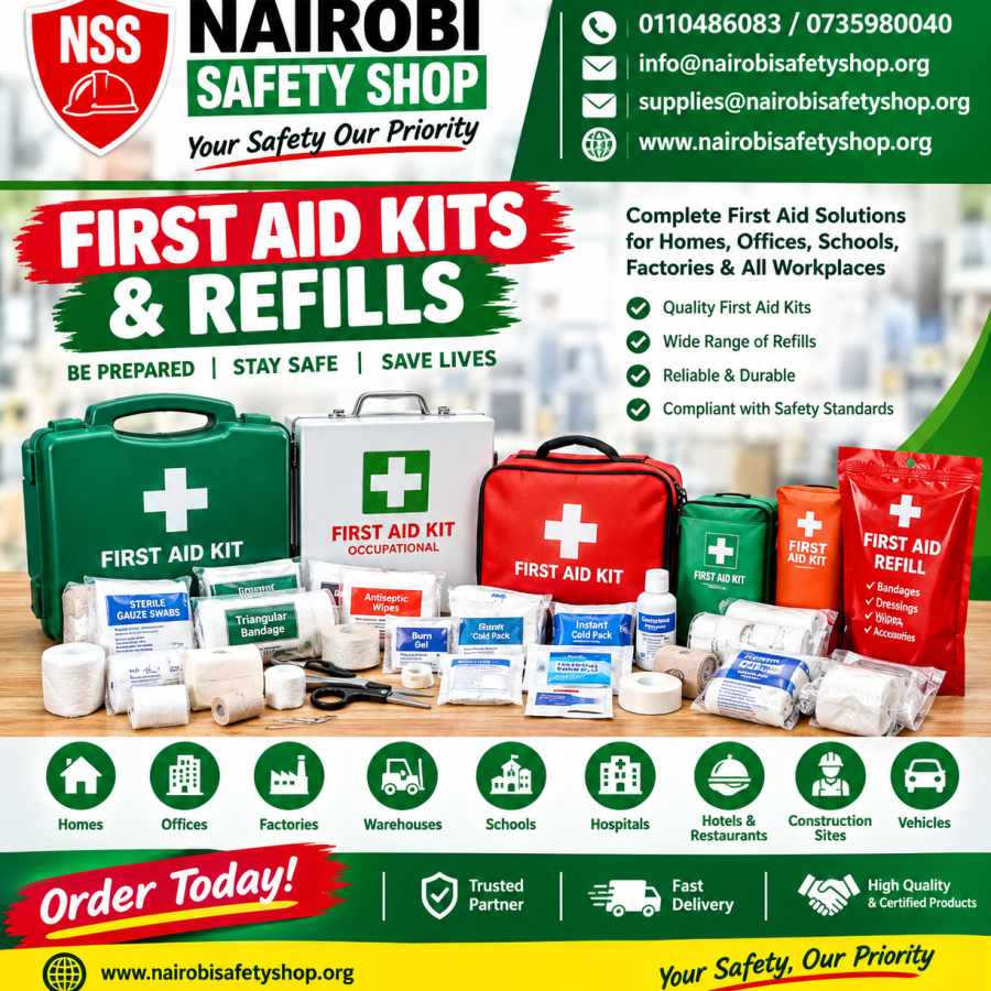 First Aid Kits & Refills in Kenya | Nairobi Safety Shop
