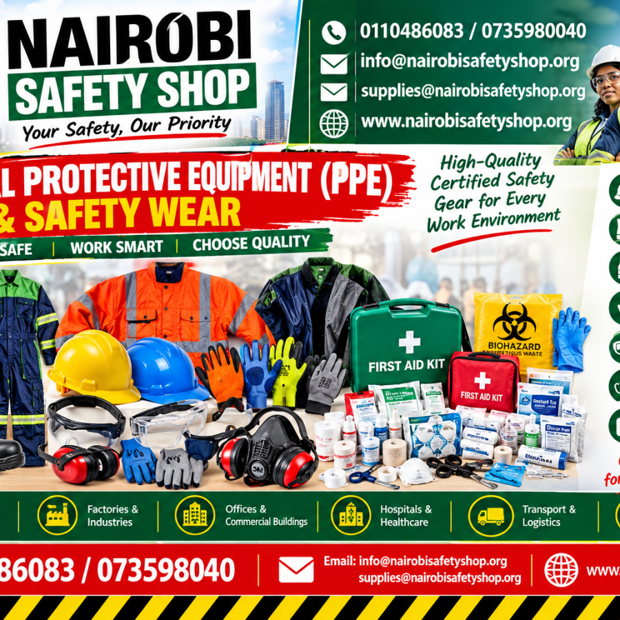 Nairobi Safety Shop | PPE Supplier & Safety Wear in Kenya