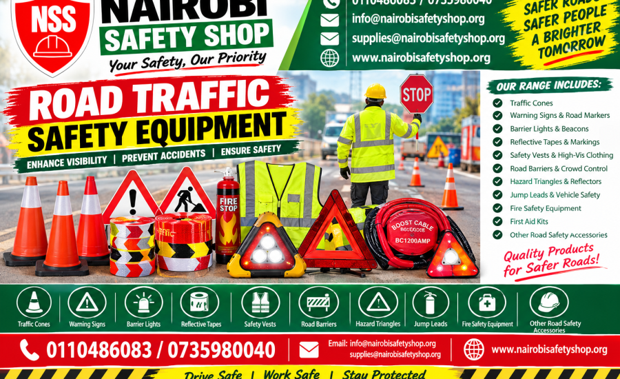 Road Traffic Safety Equipment in Kenya | Nairobi Safety Shop