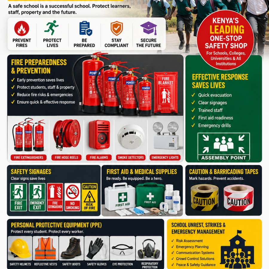 School Safety in Kenya: Fire Preparedness, Prevention and Effective Emergency Response for Schools