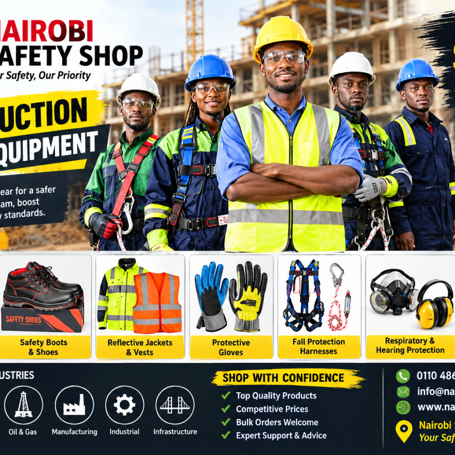 Construction Safety Equipment in Kenya | Nairobi Safety Shop