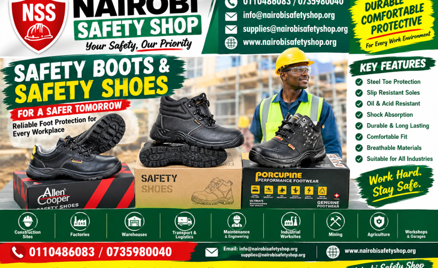 Safety Boots & Safety Shoes in Kenya | Nairobi Safety Shop