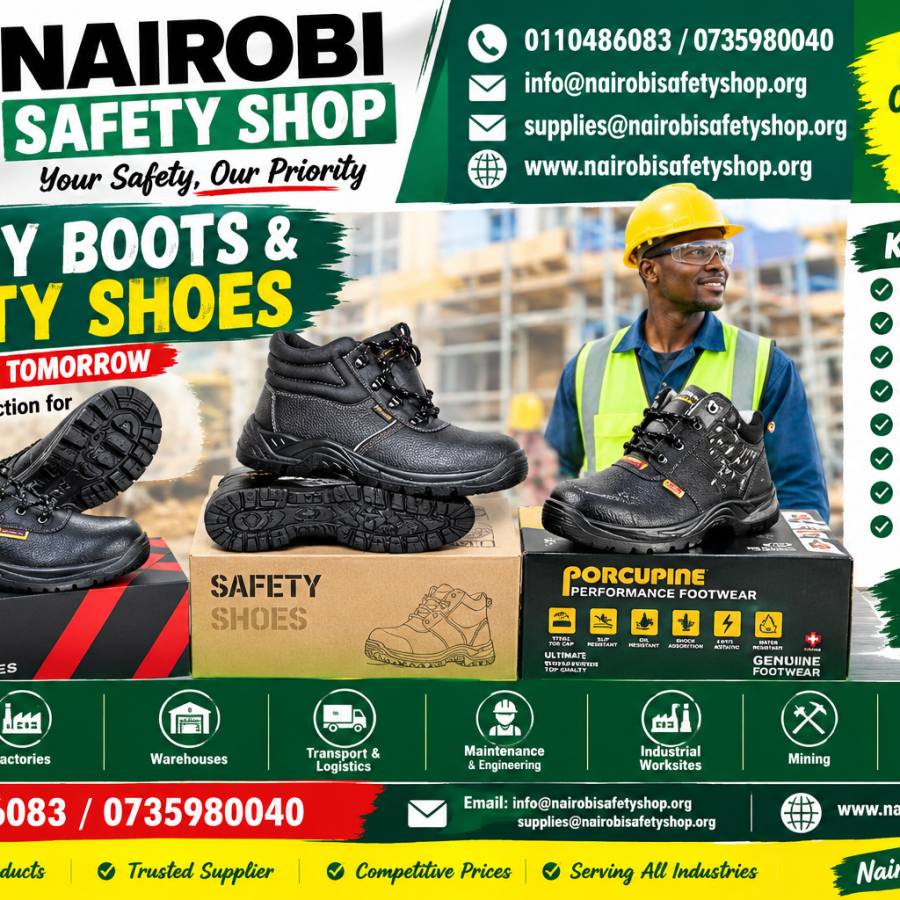 Safety Boots & Safety Shoes in Kenya | Nairobi Safety Shop
